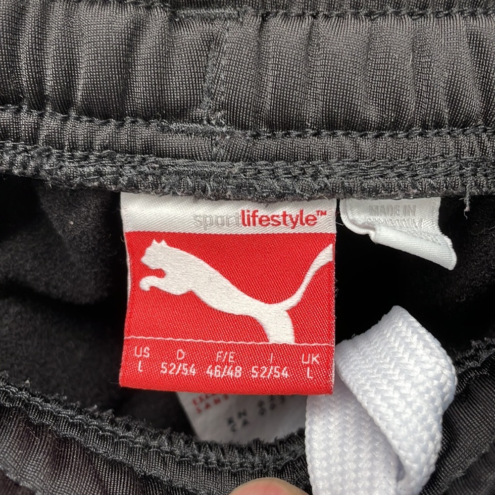 Puma 100% Polyester Drawstring Jogging Pants Men … - image 4